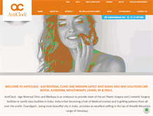 Tablet Screenshot of indiaplasticsurgery.com